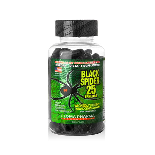 کپسول چربی سوز کلوما فارما بلک اسپایدر 25