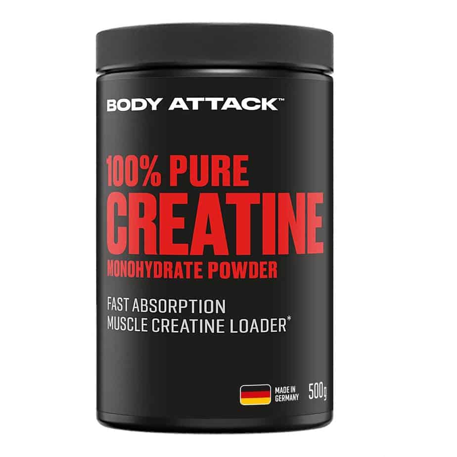 خرید و قیمت پیور کراتین بادی اتک 500 گرم Body Attack 100% Pure Creatine