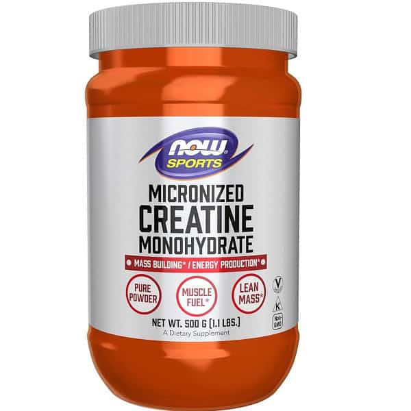 خرید و قیمت کراتین ناو میکرونایز شده 600 گرم NOW Micronized Creatine