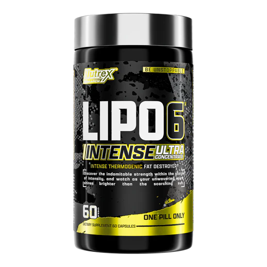 لیپو 6 بلک اینتنس ناترکس 60 عددی LIPO-6 BLACK INTENSE Ultra Concentrate
