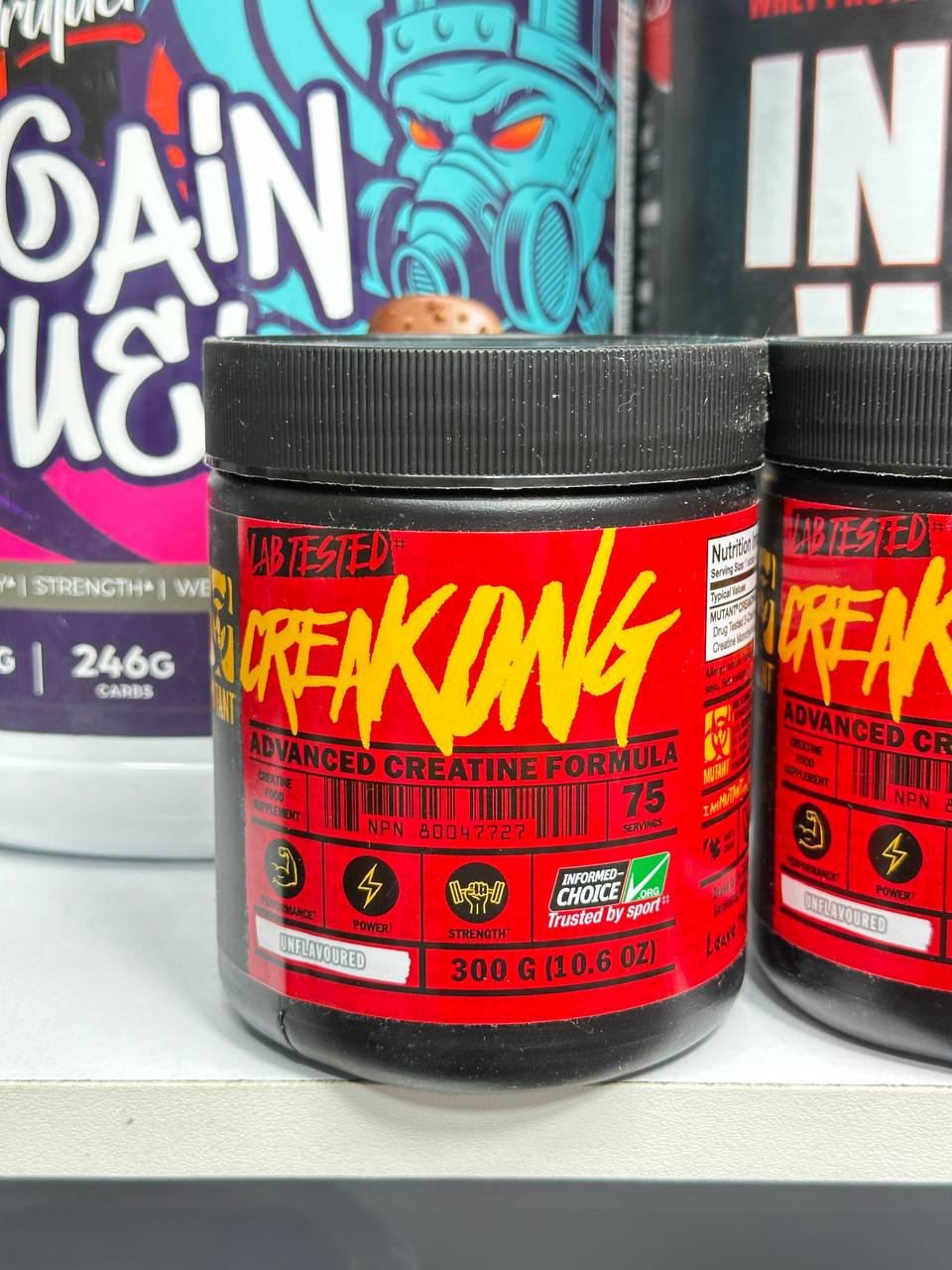 کراتین مونوهیدرات موتانت 300 گرمی MUTANT CREAKONG